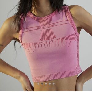 iets frans urban outfitters pink tank top size M